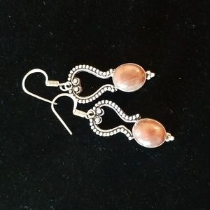 Red Jasper Dangle Earrings